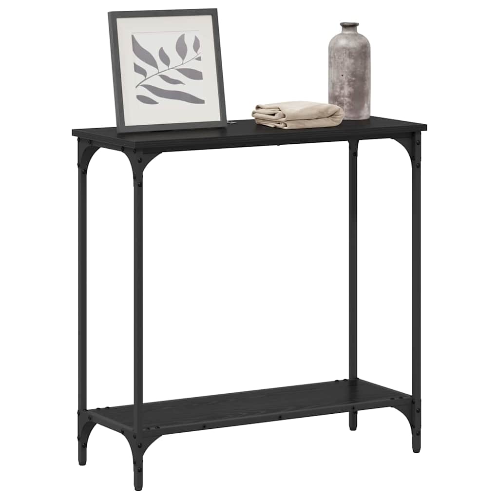 Konzolna stolica Crni hrast 75 x 30.5 x 75 cm Konstruirano drvo
