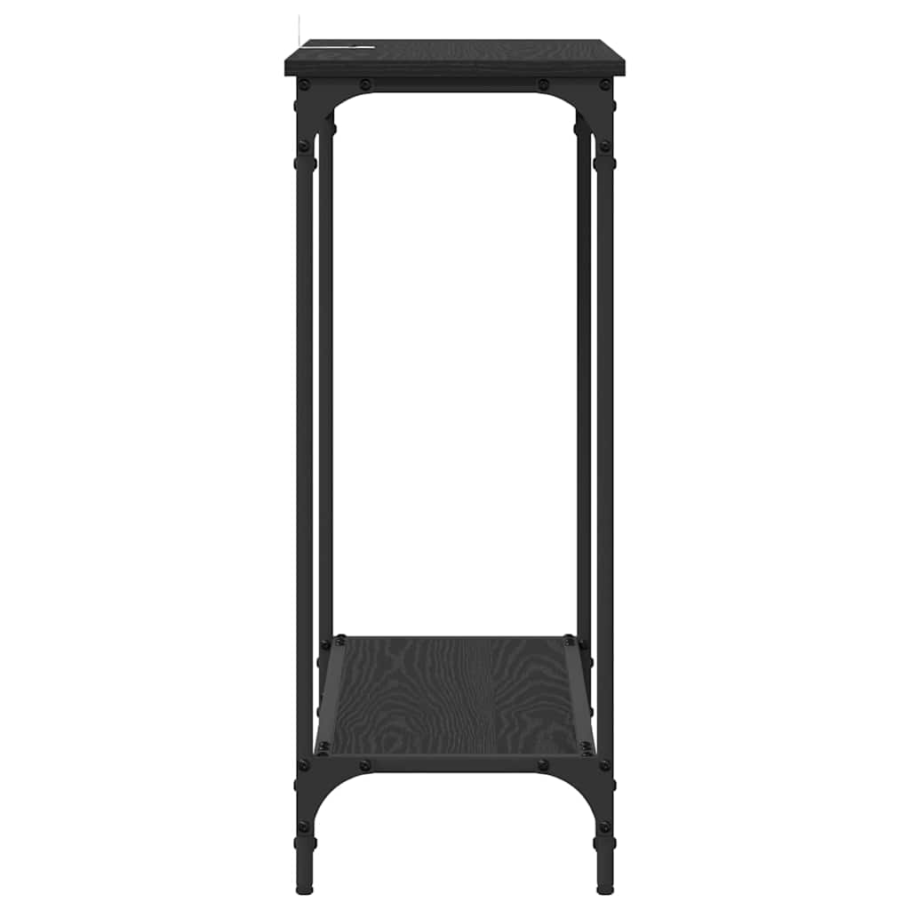 Konzolna stolica Crni hrast 75 x 30.5 x 75 cm Konstruirano drvo