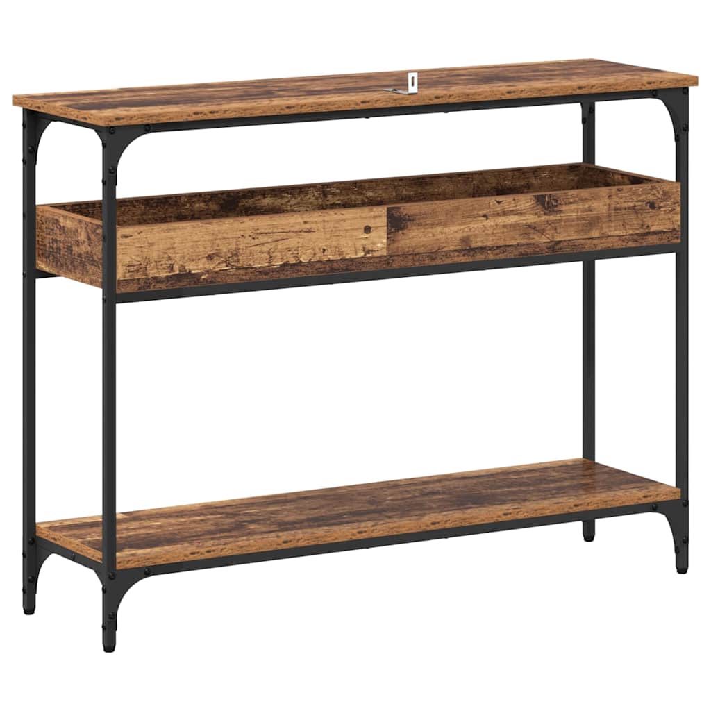Konzolna stolica Staro drvo 100 x 29 x 75 cm Konstruirano drvo