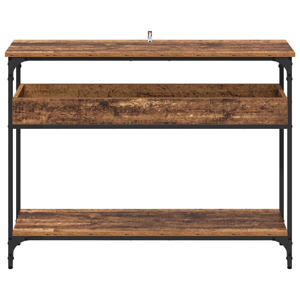 Konzolna stolica Staro drvo 100 x 29 x 75 cm Konstruirano drvo