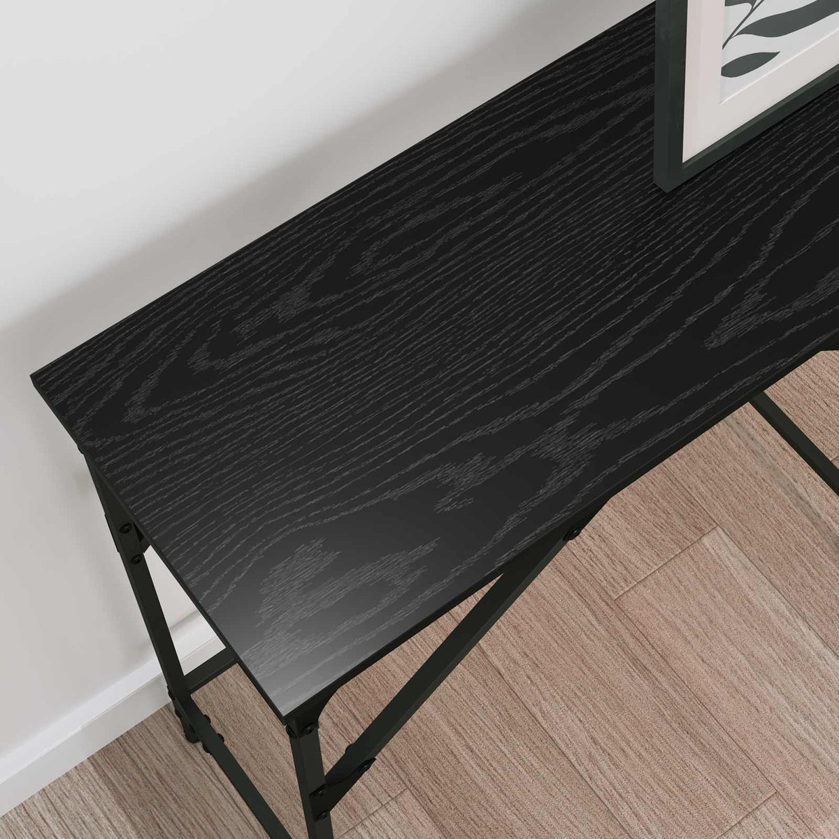 Konzolna stolica Crni hrast 140 x 29 x 75 cm Konstruirano drvo