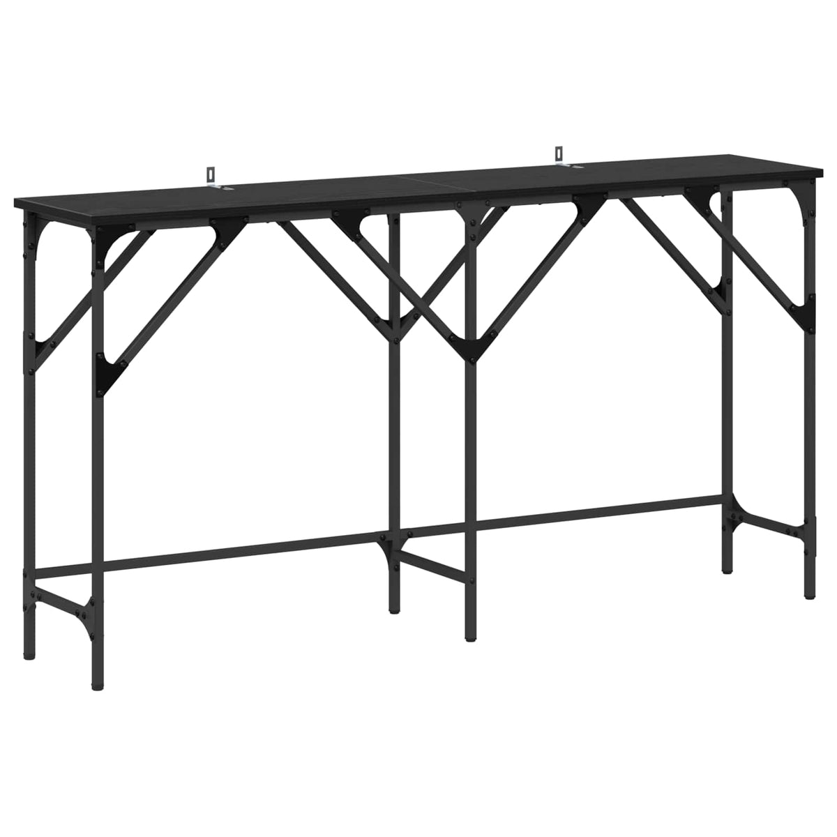 Konzolna stolica Crni hrast 140 x 29 x 75 cm Konstruirano drvo