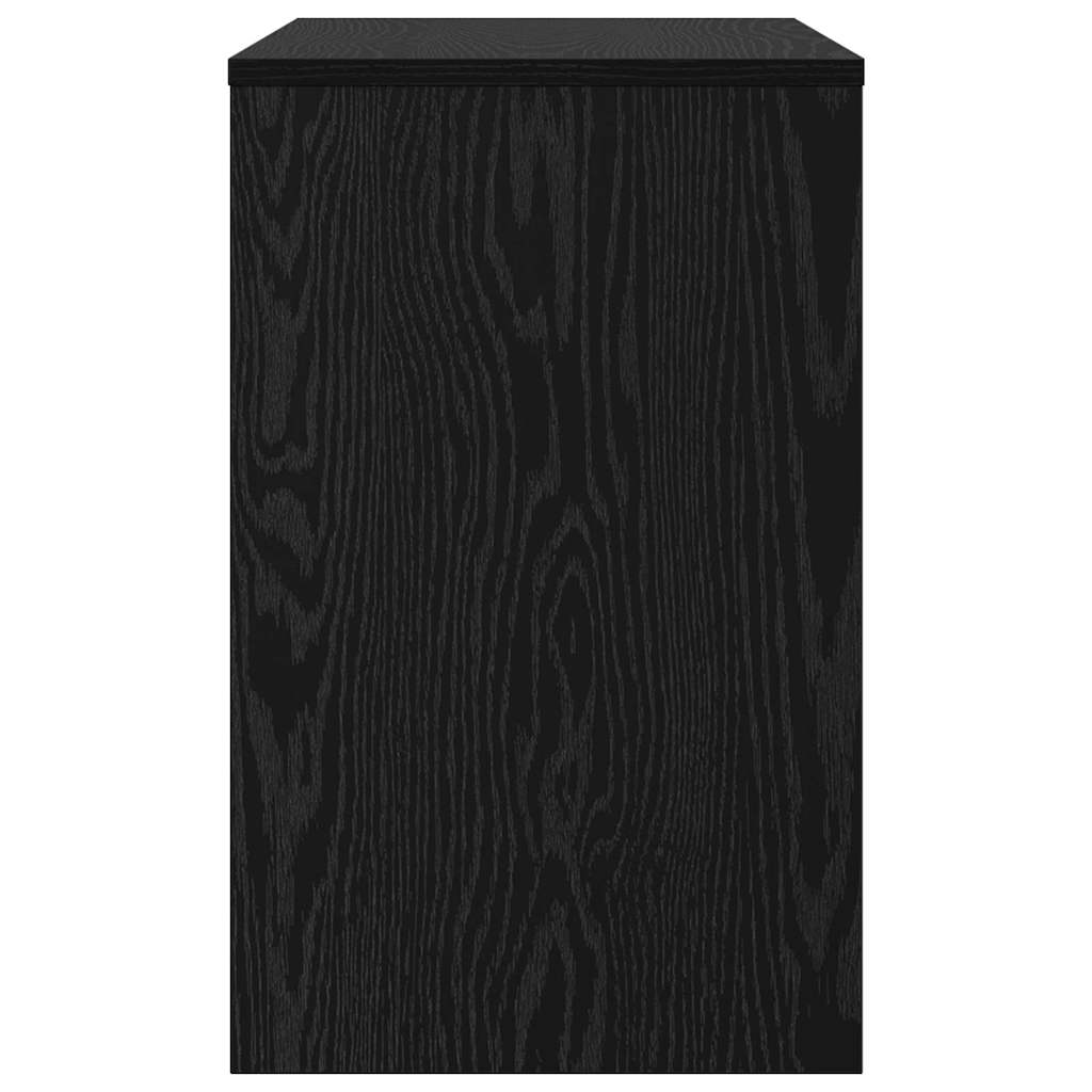 Kava Stol 3 pcs Crni hrast Konstruirano drvo