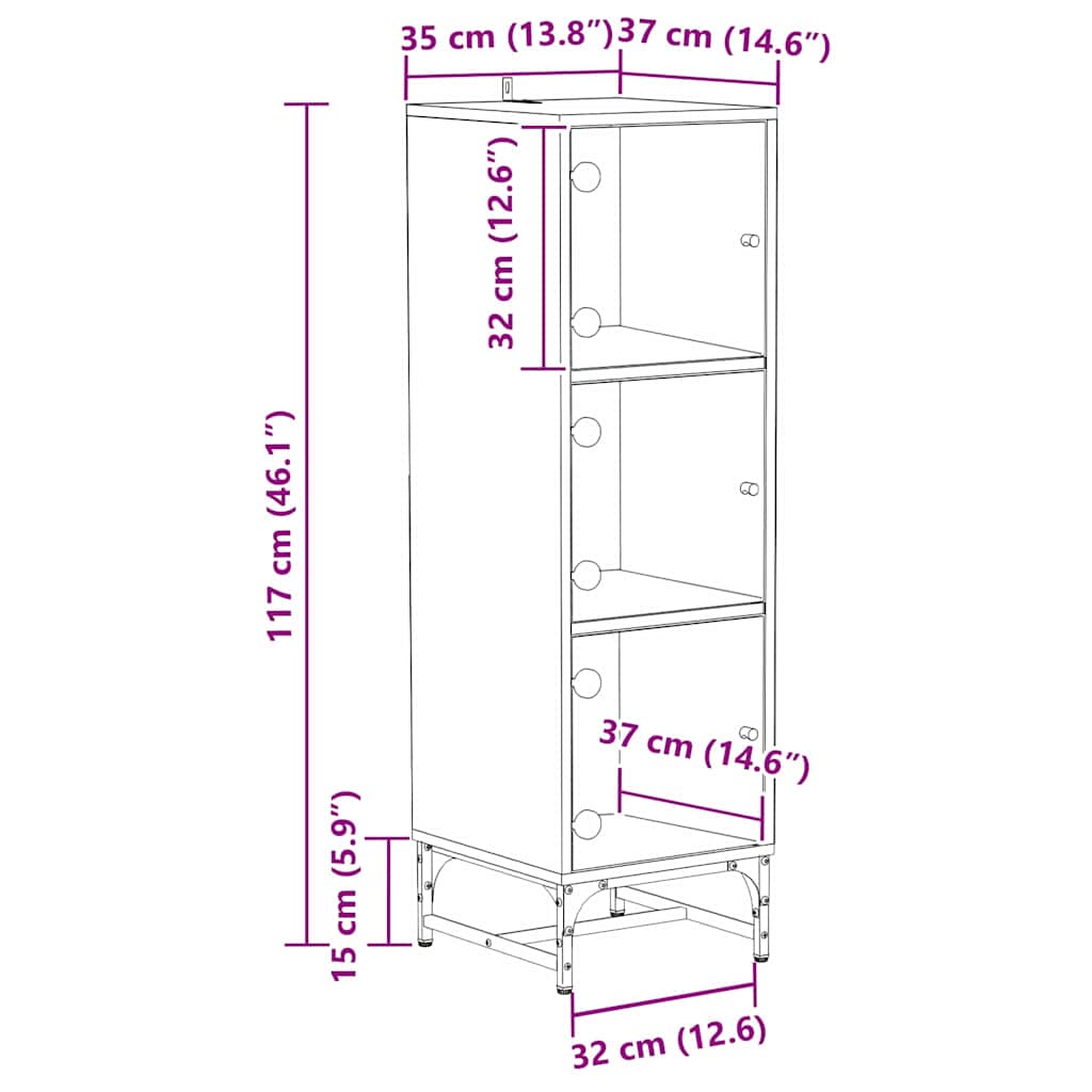 Kreveta Staro drvo 35 x 37 x 117 cm
