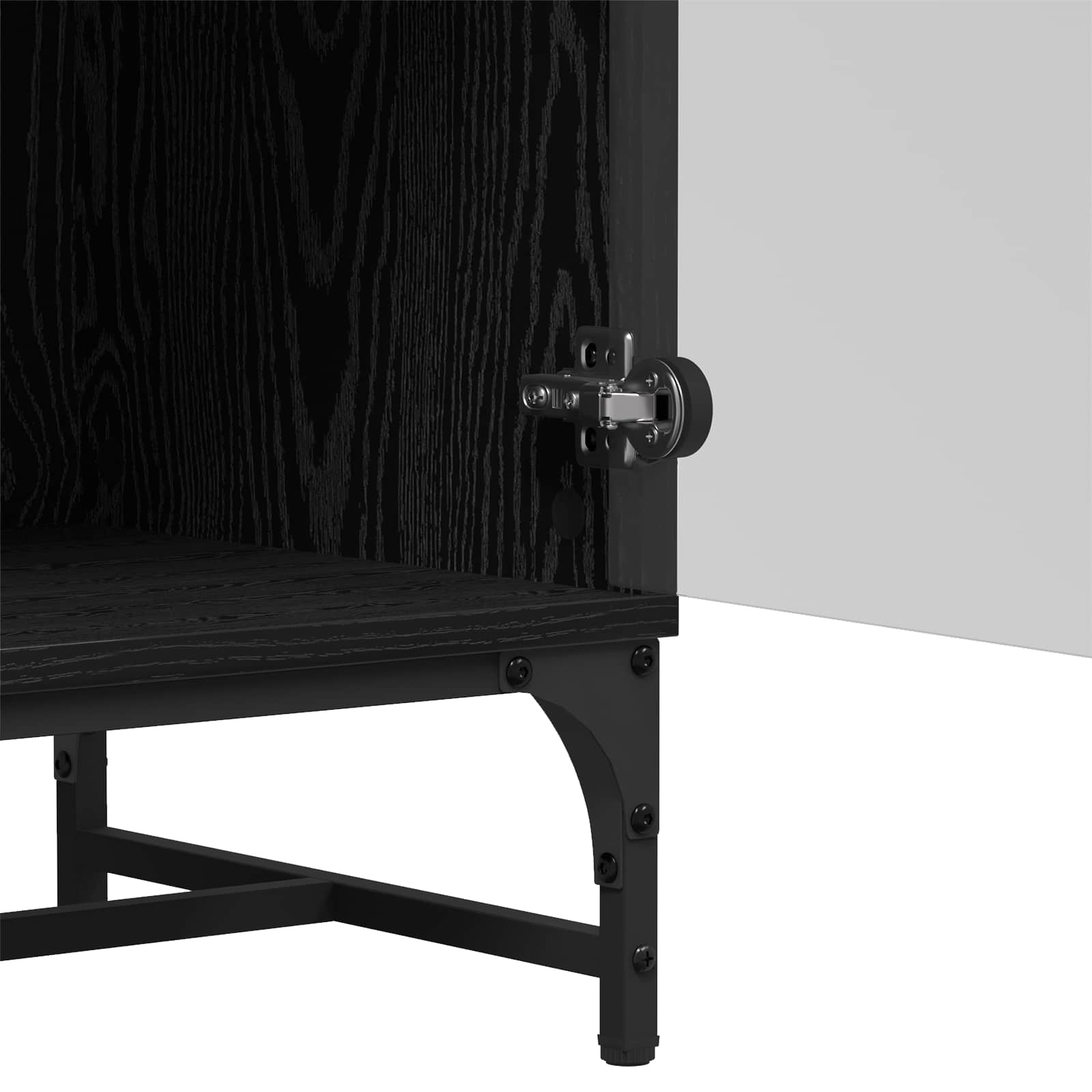 Kreveta Crni hrast 35 x 37 x 117 cm