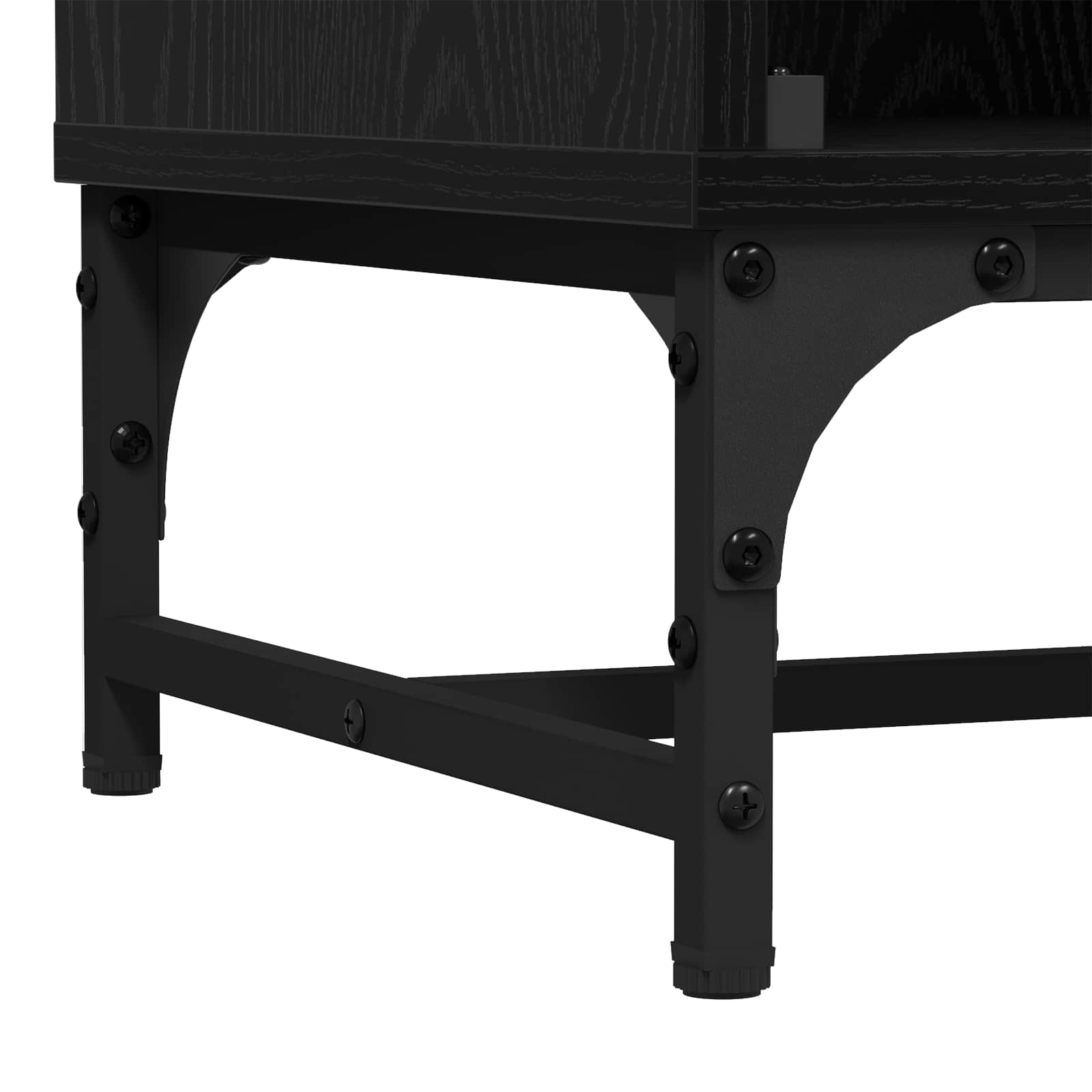 Kreveta Crni hrast 35 x 37 x 117 cm