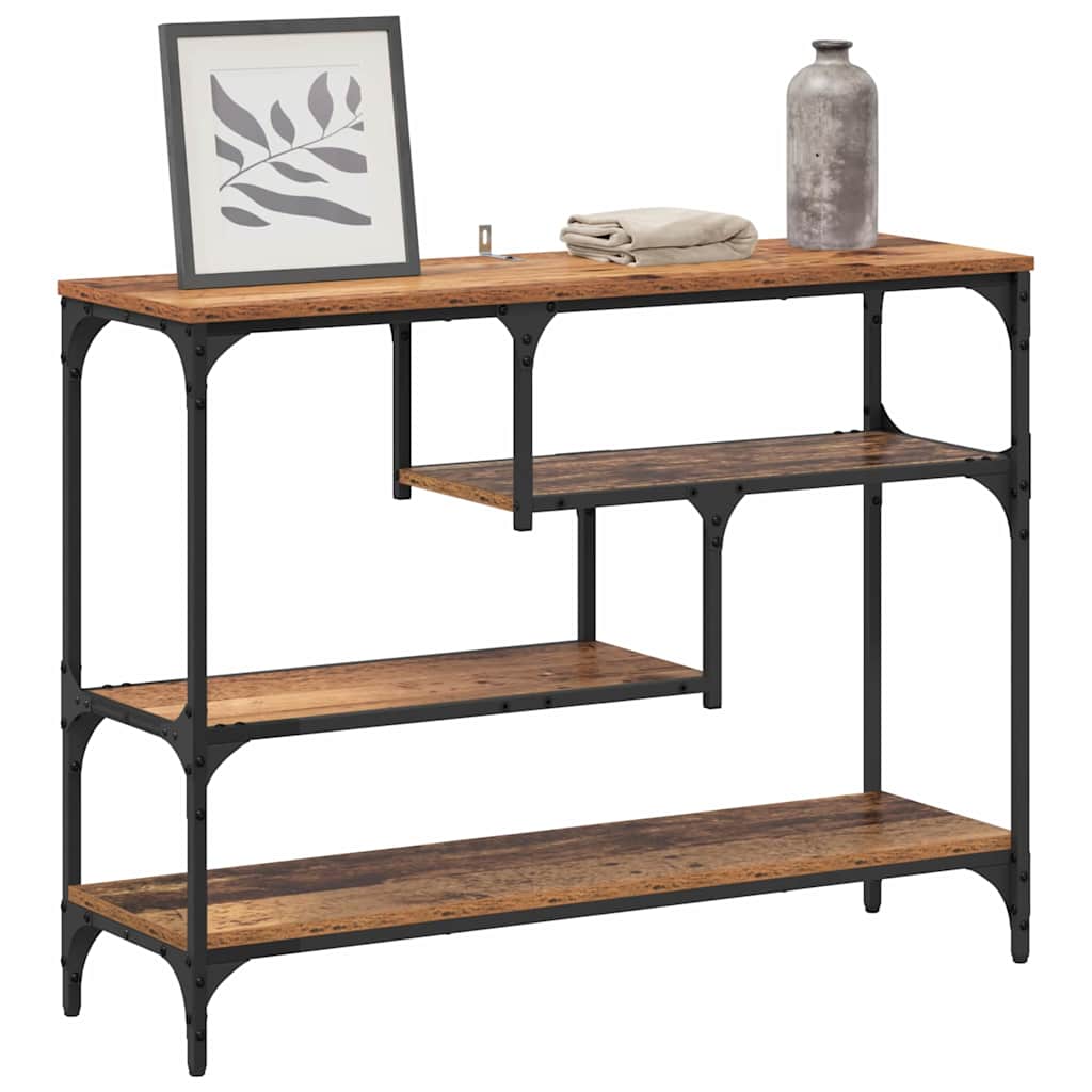 Konzolna stolica Staro drvo 100 x 30 x 75 cm Konstruirano drvo