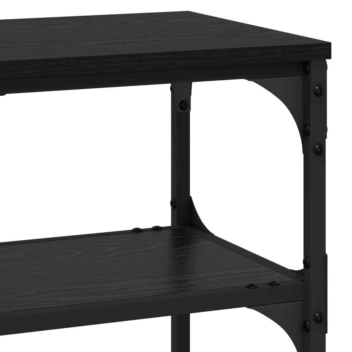 Konzolna stolica Crni hrast 100 x 30 x 75 cm Konstruirano drvo