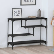 Konzolna stolica Crni hrast 100 x 30 x 75 cm Konstruirano drvo