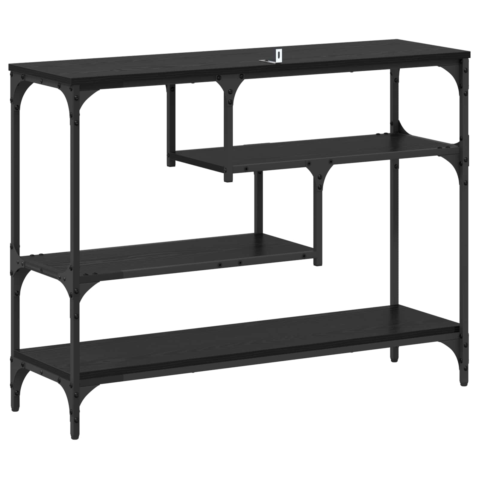 Konzolna stolica Crni hrast 100 x 30 x 75 cm Konstruirano drvo