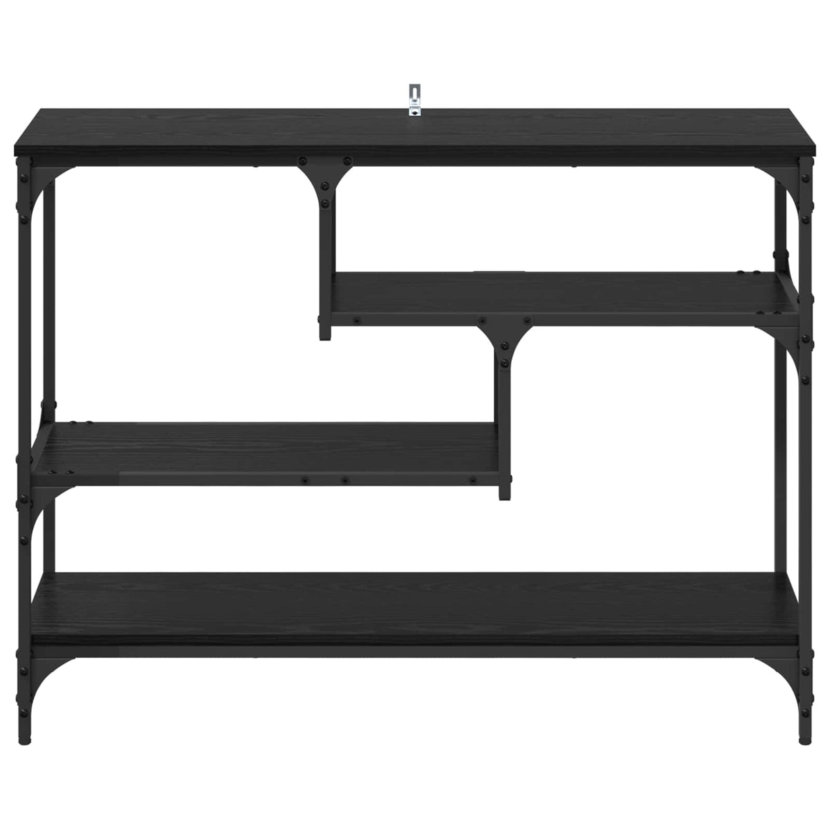 Konzolna stolica Crni hrast 100 x 30 x 75 cm Konstruirano drvo