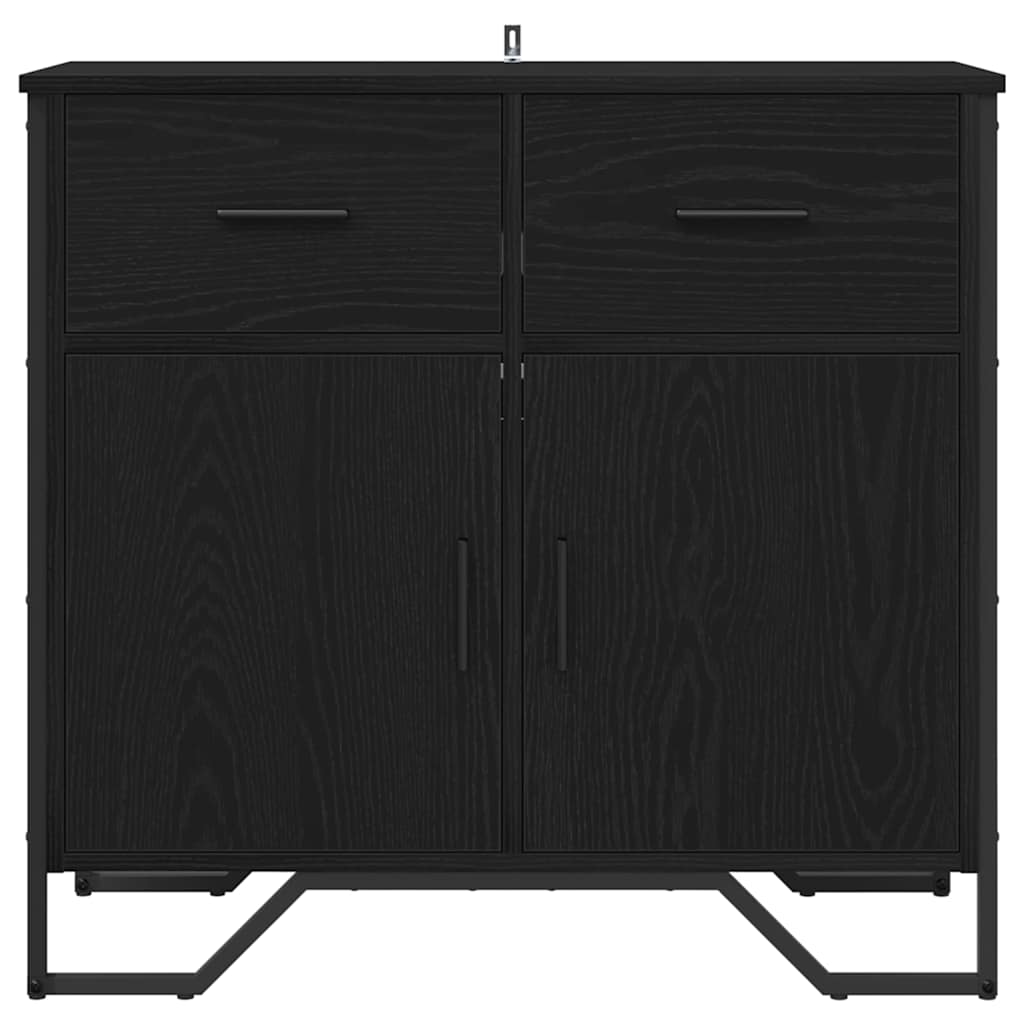 Kreveta s ladicama Crni hrast 79,5 x 35,5 x 74,5 cm