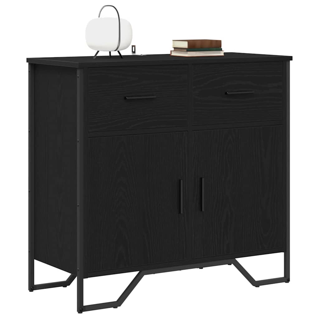 Kreveta s ladicama Crni hrast 79,5 x 35,5 x 74,5 cm