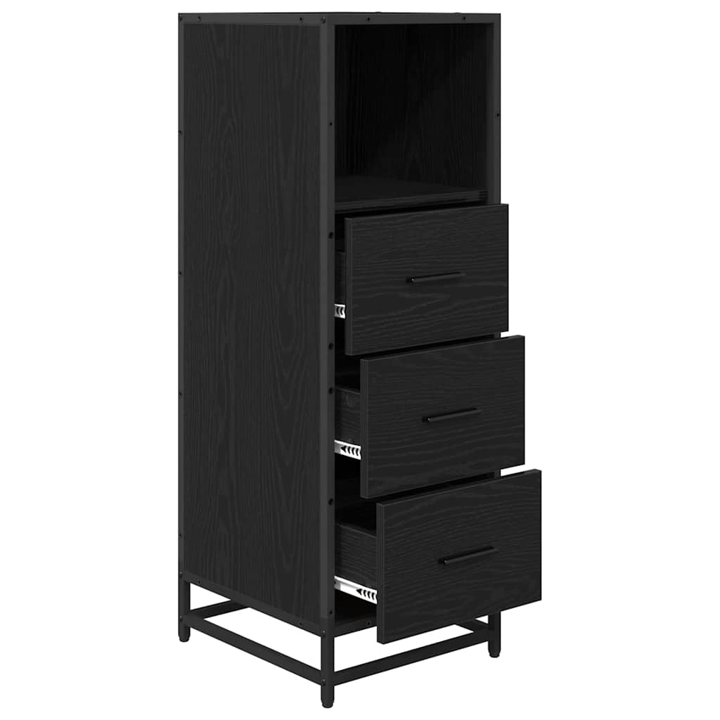 Set namještaja za kupaonicu Crni hrast 35 x 37,5 x 100 cm