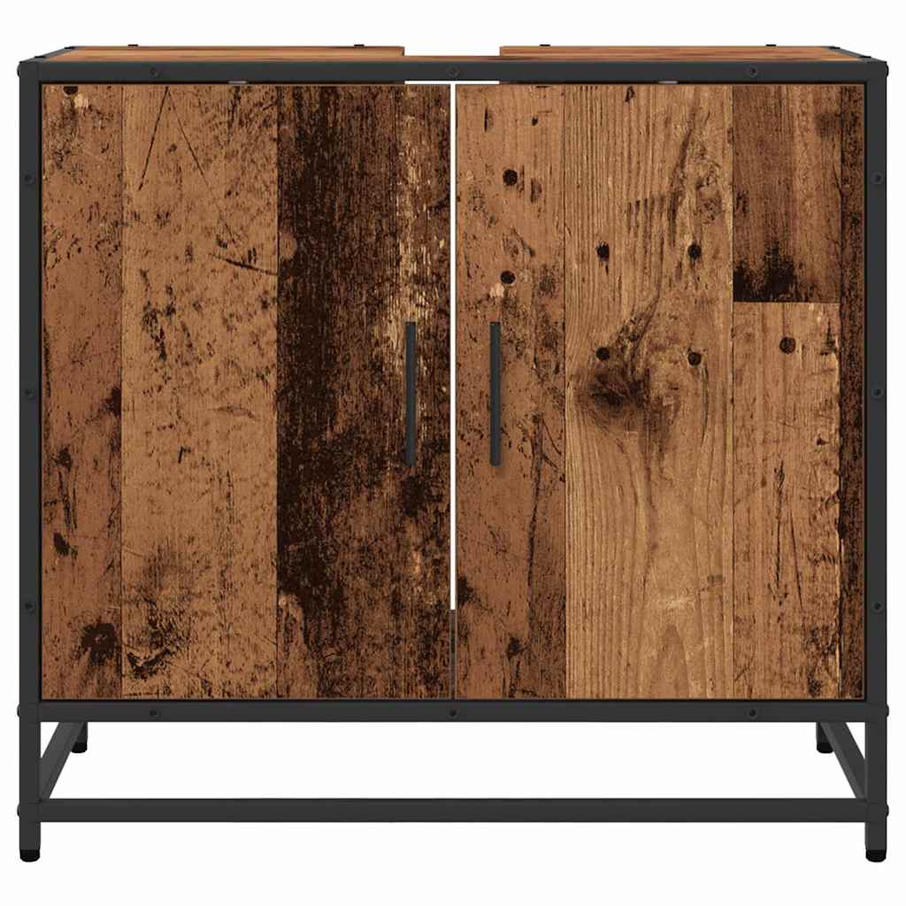 Kupaonski ormarić za sudoper Staro drvo 65 x 33 x 60 cm