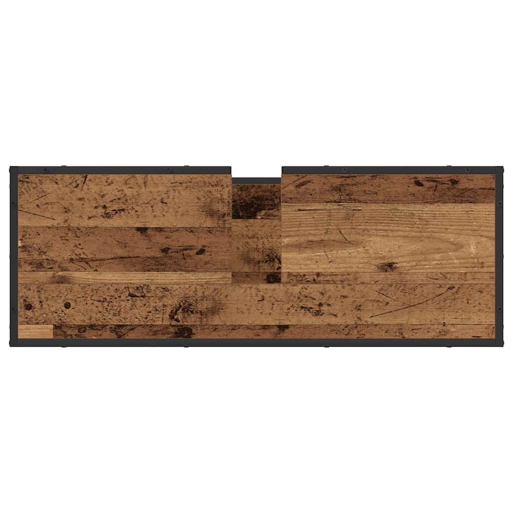 Kupaonski ormar Staro drvo 90 x 33 x 60 cm Konstruirano drvo