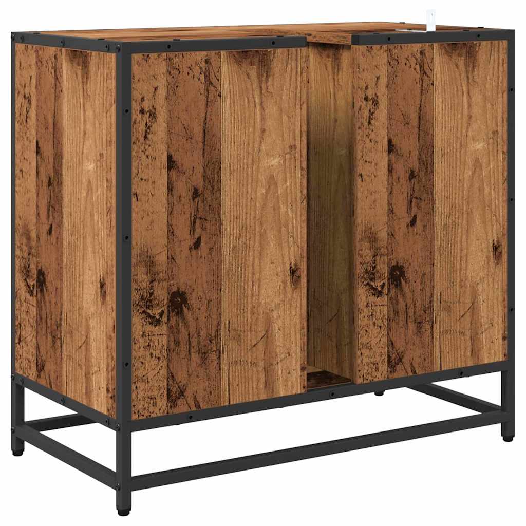 Kupaonski ormar Staro drvo 65 x 33 x 60 cm Konstruirano drvo
