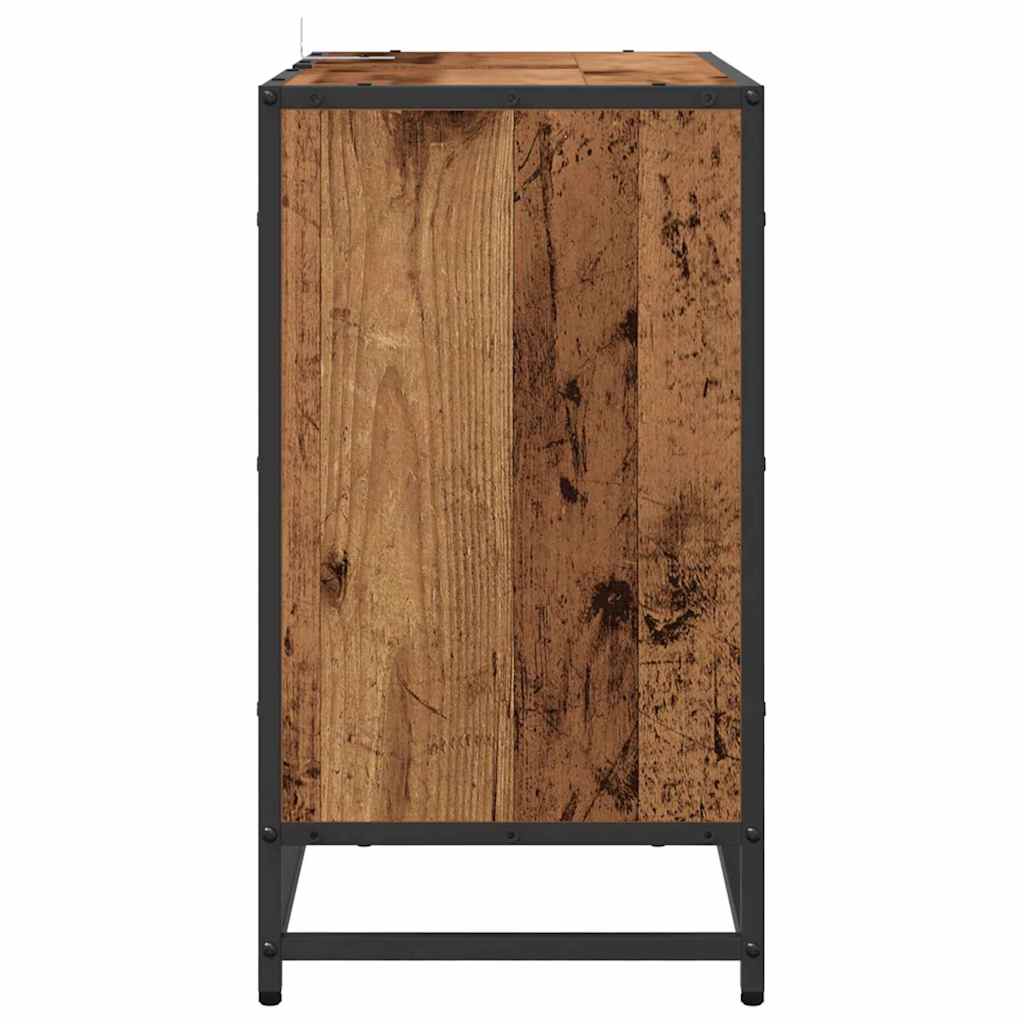 Kupaonski ormar Staro drvo 65 x 33 x 60 cm Konstruirano drvo