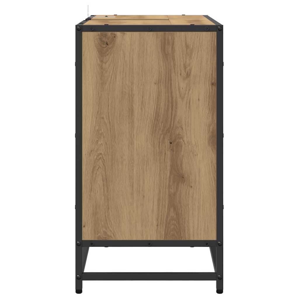 Kupaonski ormar s ladicama Umjetnički hrast 65 x 33 x 60 cm
