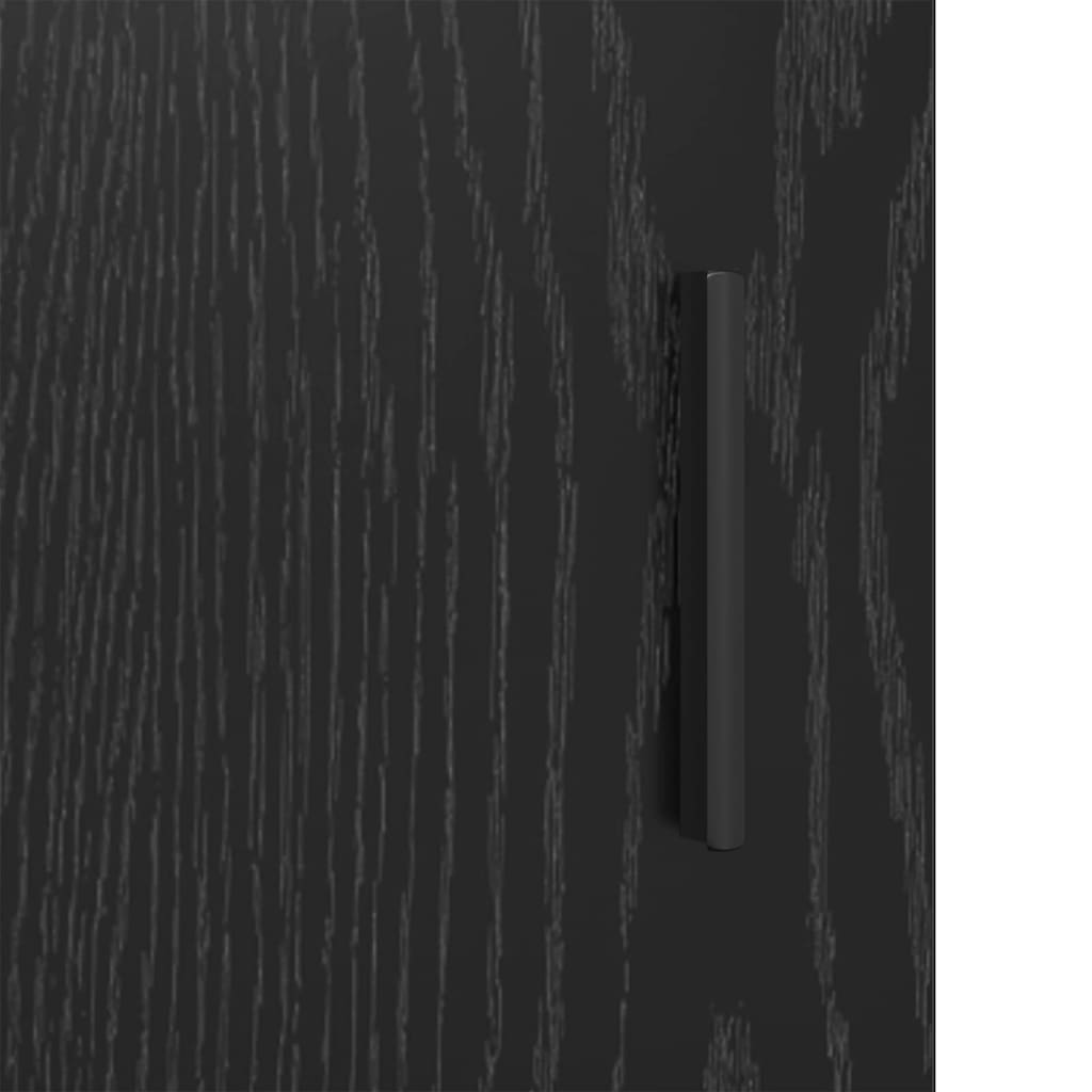 Kupaonski ormar Crni hrast 65 x 33 x 60 cm Konstruirano drvo