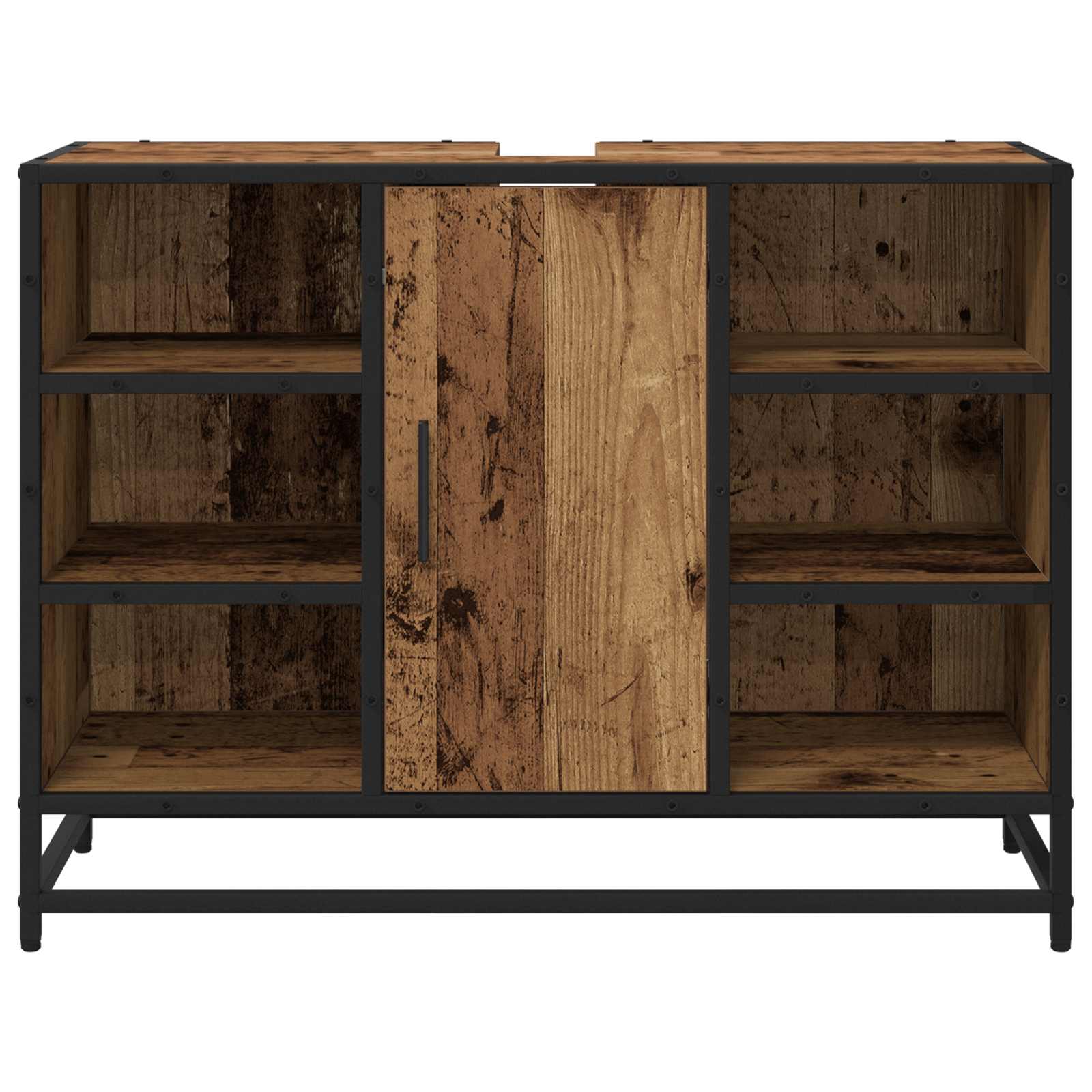 Kupaonski ormar Staro drvo 80 x 33 x 60 cm Konstruirano drvo