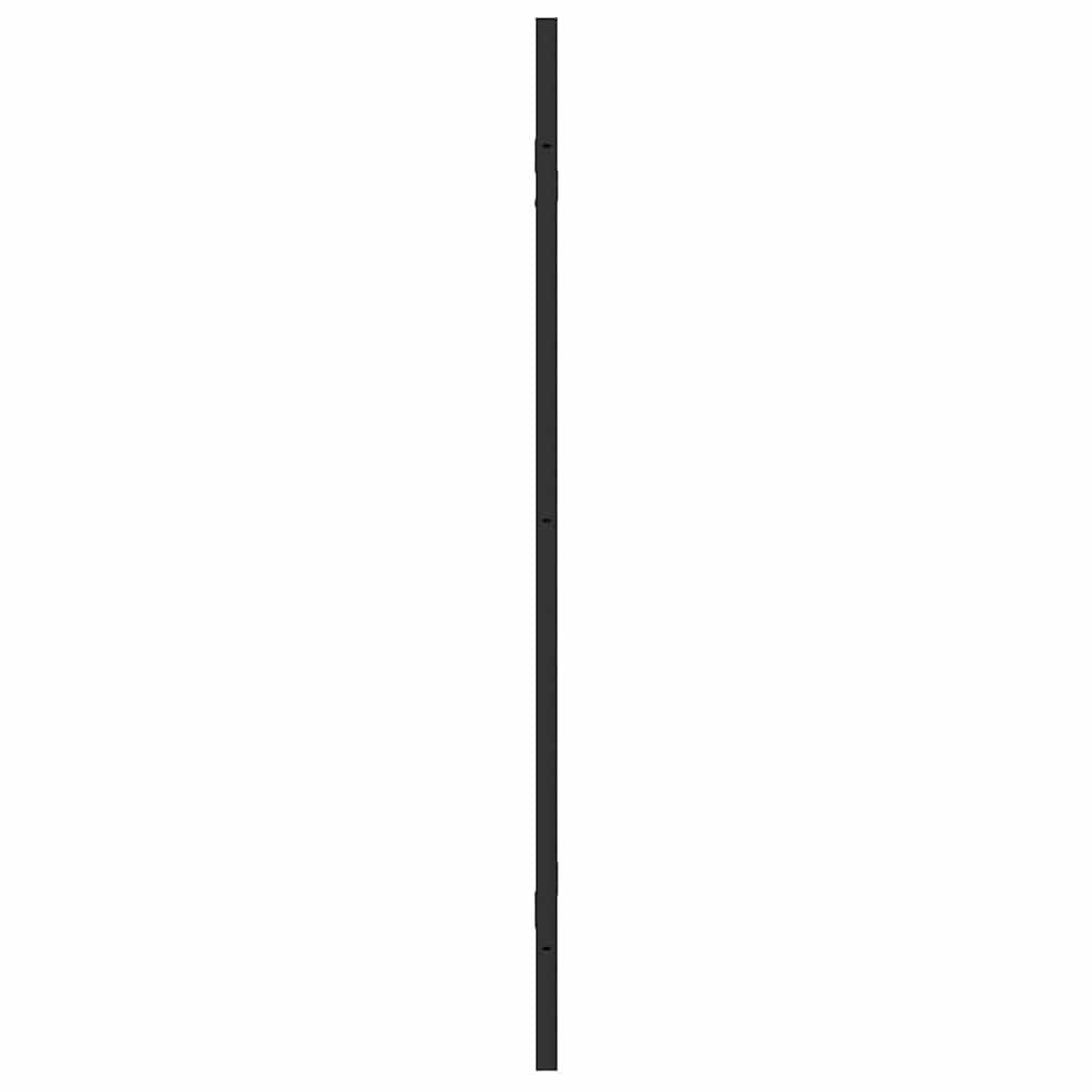 Ograda za tuš Crna 130 x 138 cm ESG staklo i aluminij
