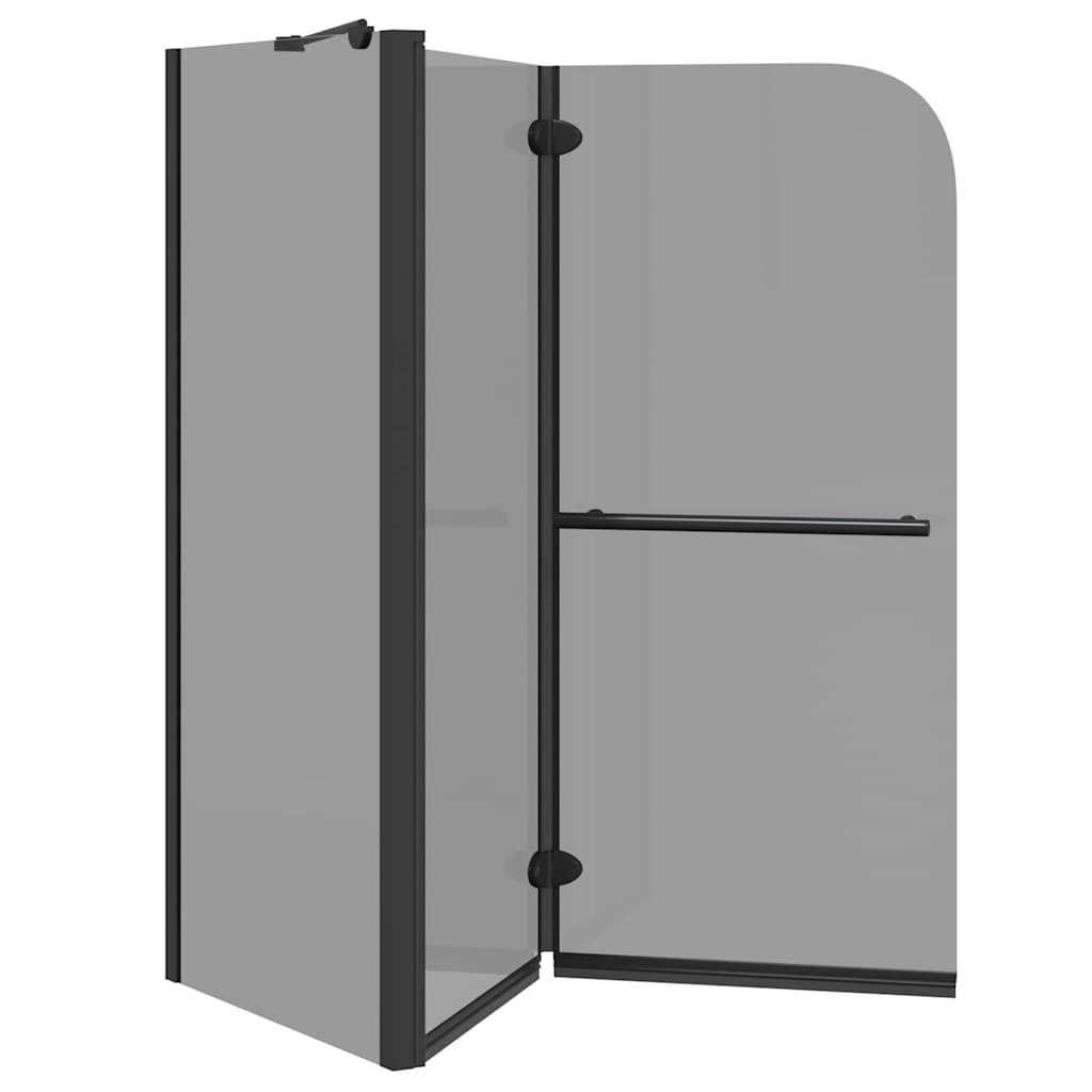 Bi-savinjska tuš ograde Tamno proziran 120 x 67 x 129 cm