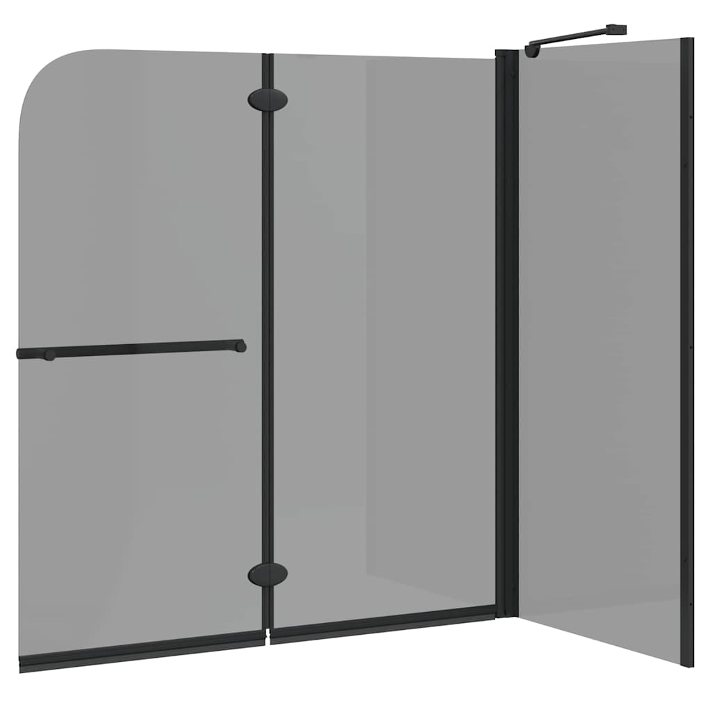 Bi-savinjska tuš ograde Tamno proziran 120 x 67 x 129 cm