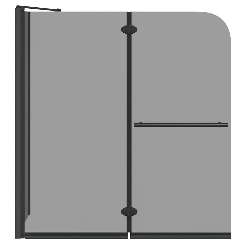 Bi-savinjska tuš ograde Tamno proziran 120 x 67 x 129 cm