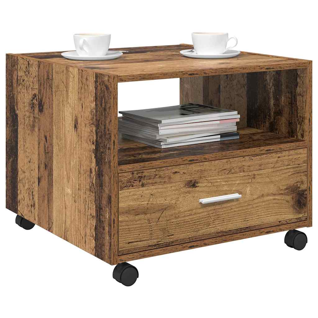 Kava Stol Staro drvo 55 x 55 x 45cm Konstruirano drvo