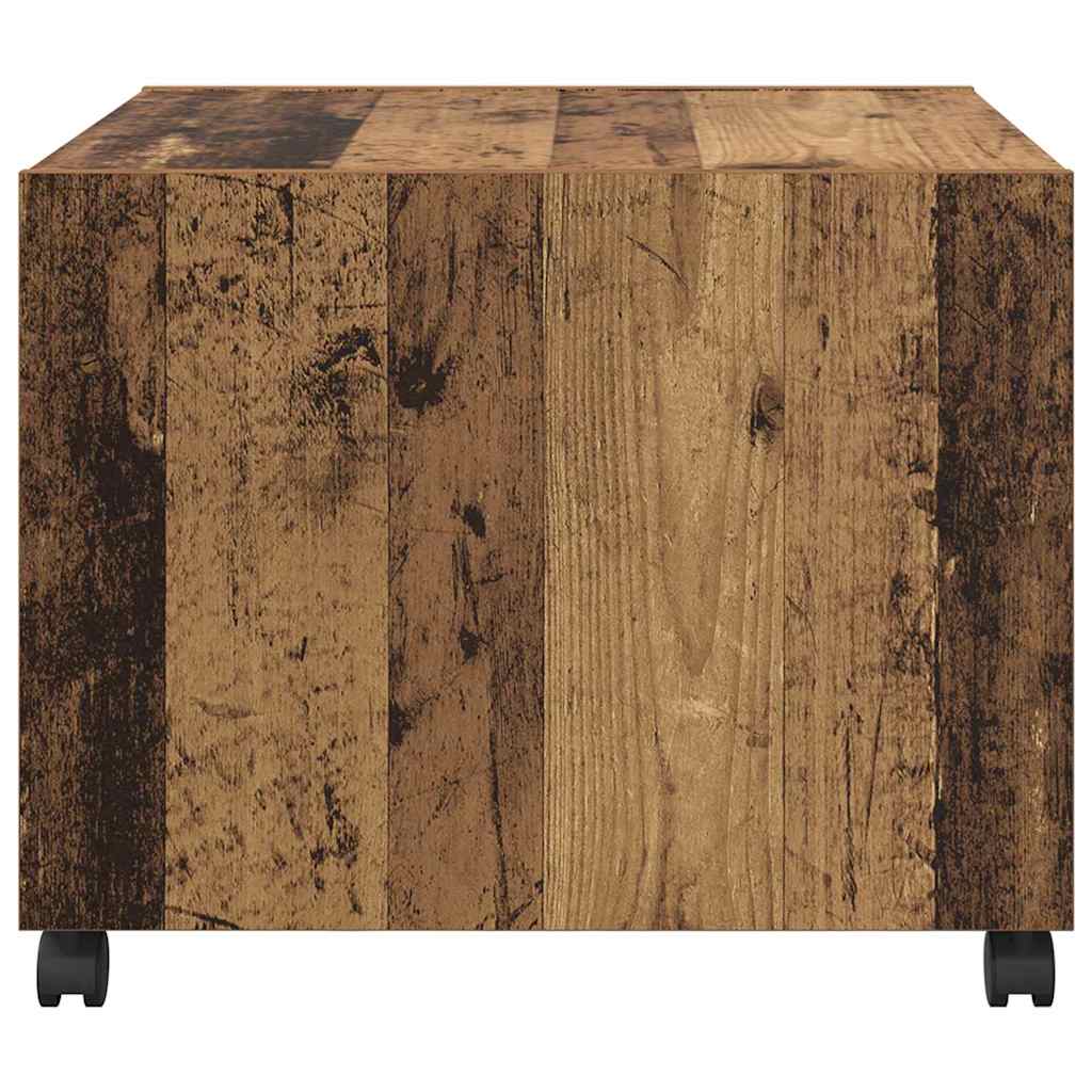 Kava Stol Staro drvo 55 x 55 x 45cm Konstruirano drvo