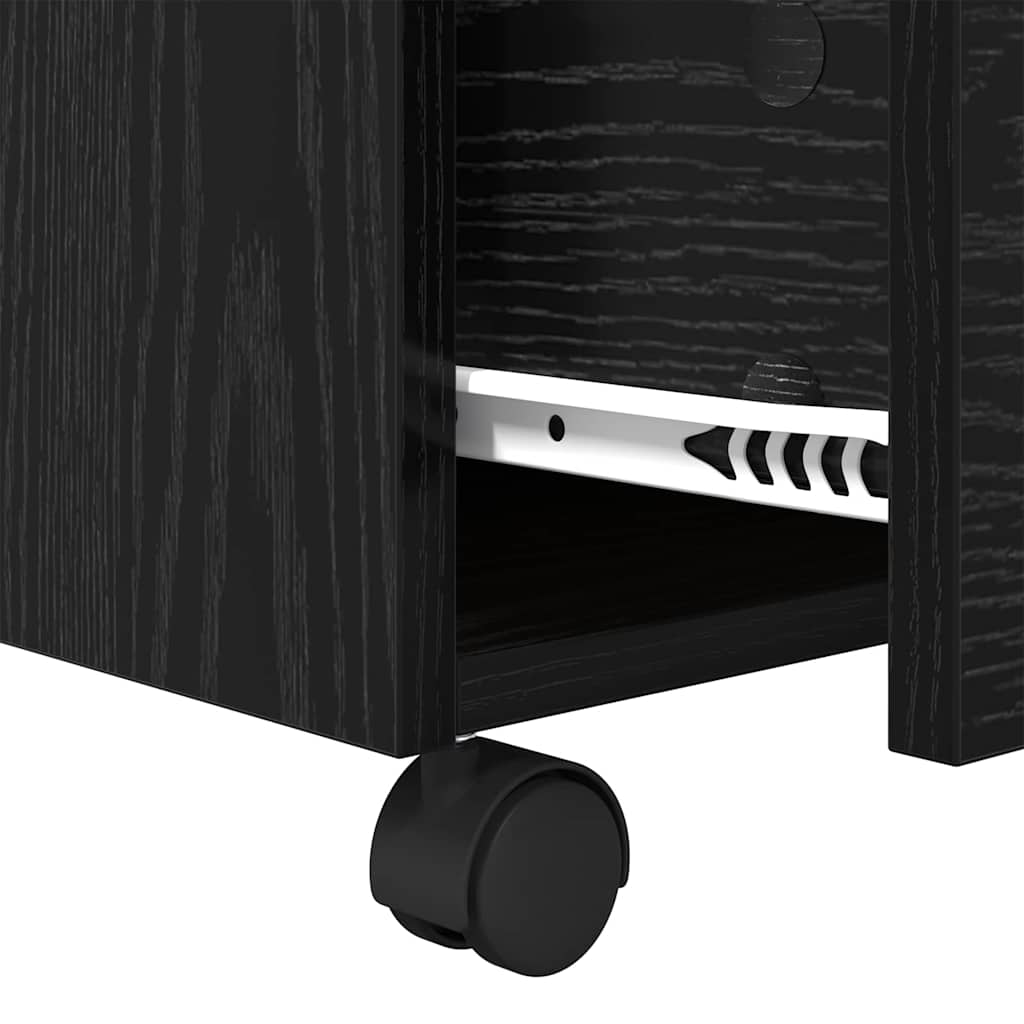 Kava Stol Crni hrast 55 x 55 x 45cm Konstruirano drvo