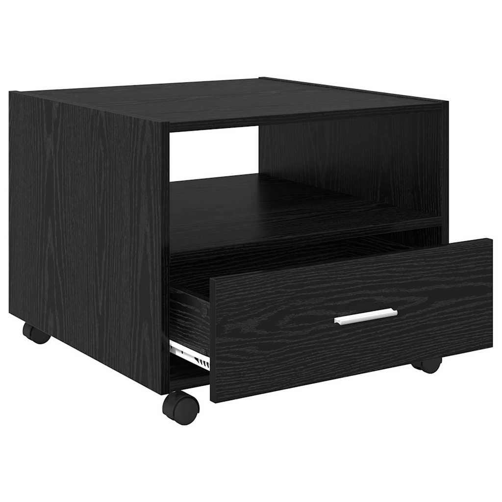 Kava Stol Crni hrast 55 x 55 x 45cm Konstruirano drvo