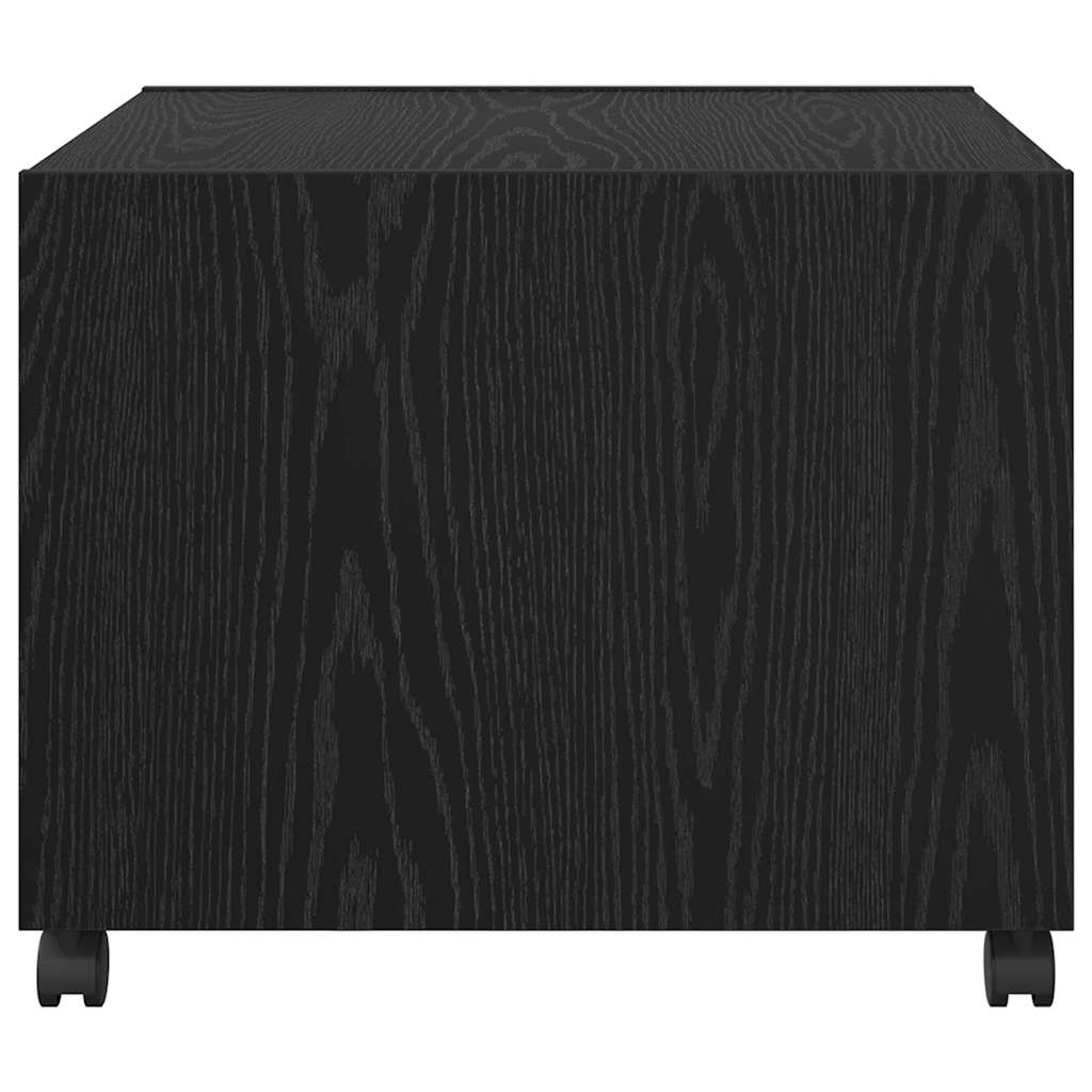 Kava Stol Crni hrast 55 x 55 x 45cm Konstruirano drvo