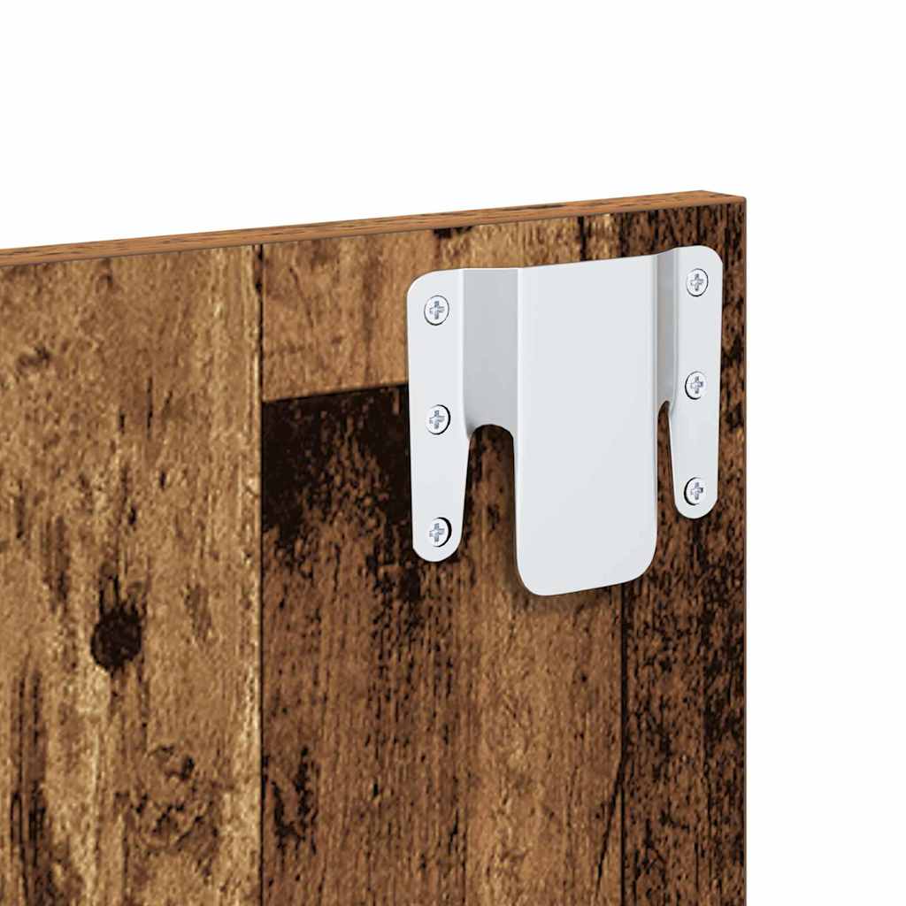 Noćni ormar 2 pcs Staro drvo 50 x 32,5 x 80cm Konstruirano drvo