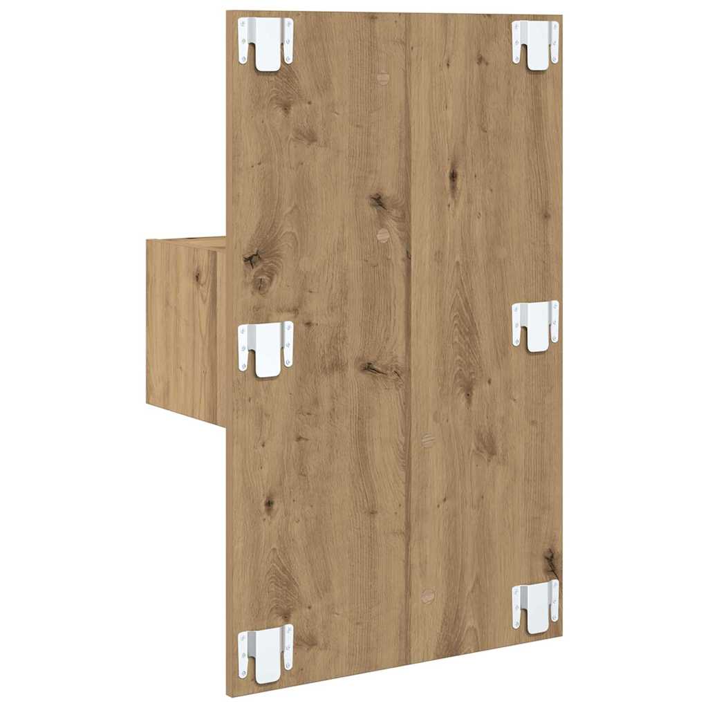 Noćni ormar s ladicama 2 pcs Umjetnički hrast 50 x 32,5 x 80cm