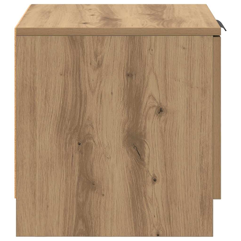Ormarić za krevet 2 pcs Umjetnički hrast 40 x 39 x 40cm