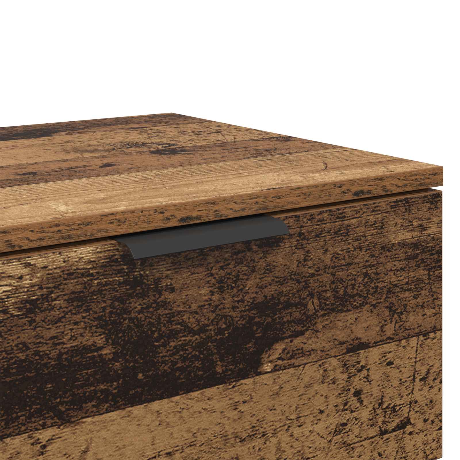 Noćni ormar 2 pcs Staro drvo 45 x 39 x 50cm Konstruirano drvo