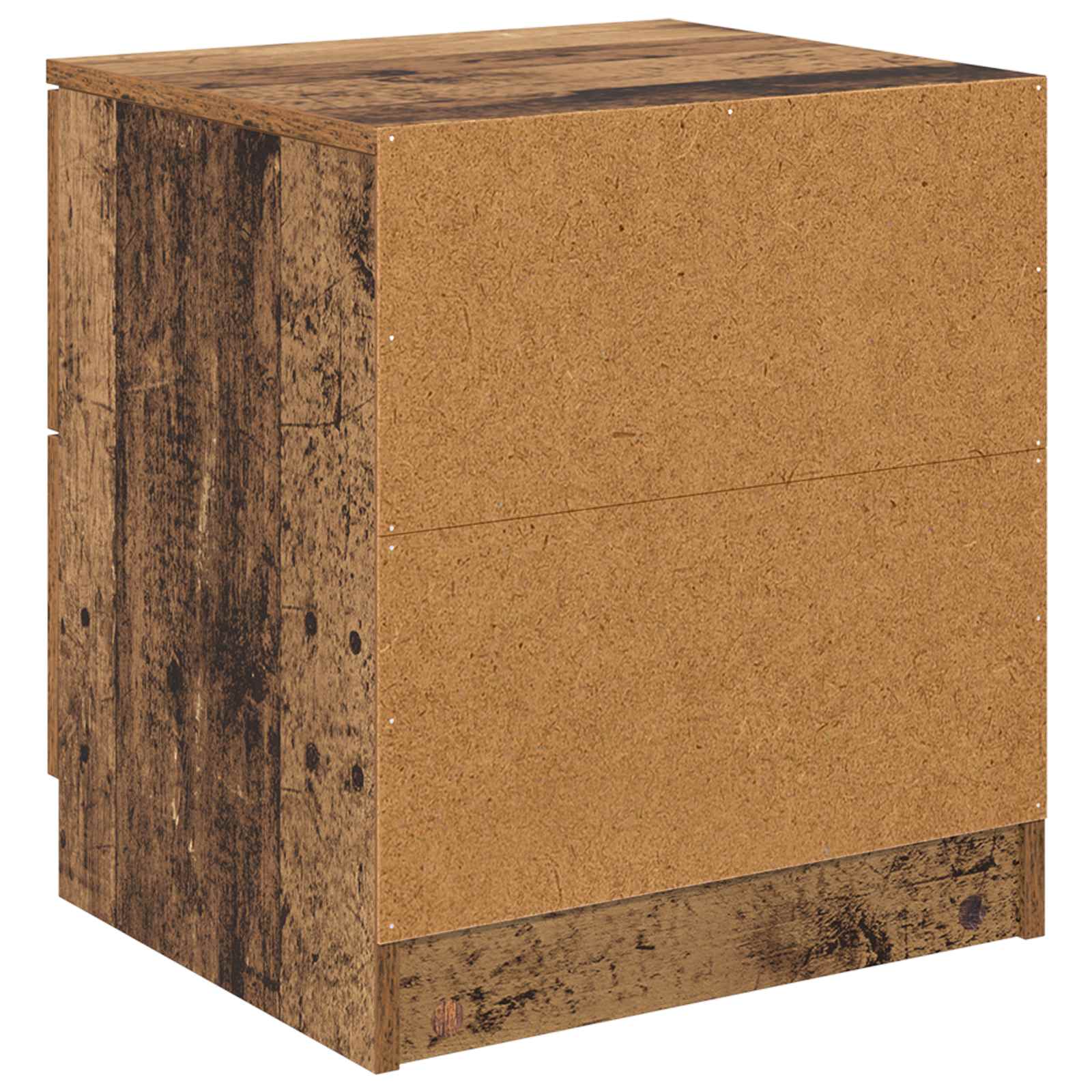Noćni ormar 2 pcs Staro drvo 45 x 39 x 50cm Konstruirano drvo