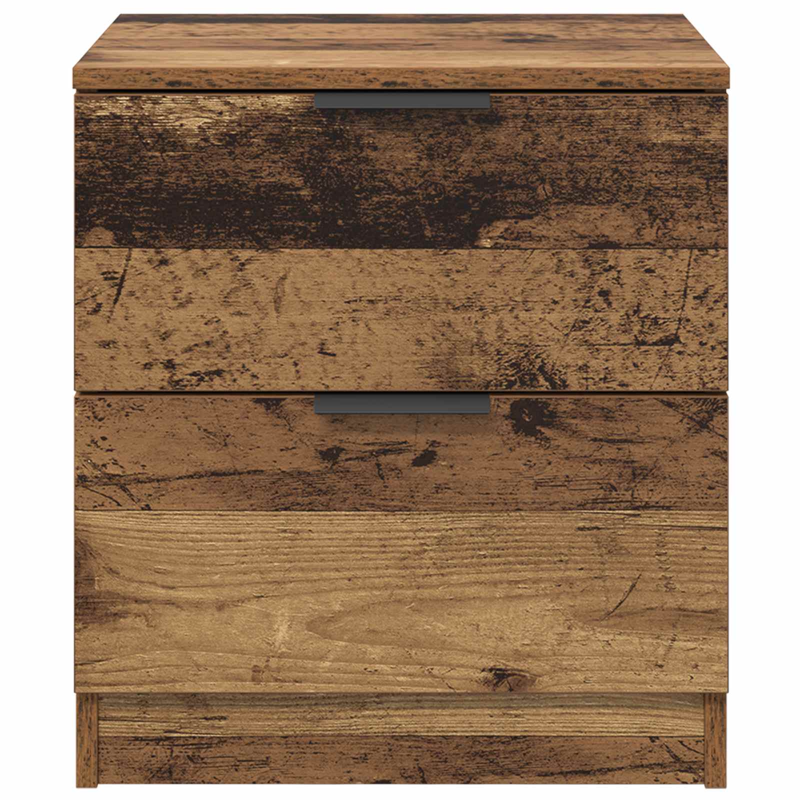 Noćni ormar 2 pcs Staro drvo 45 x 39 x 50cm Konstruirano drvo