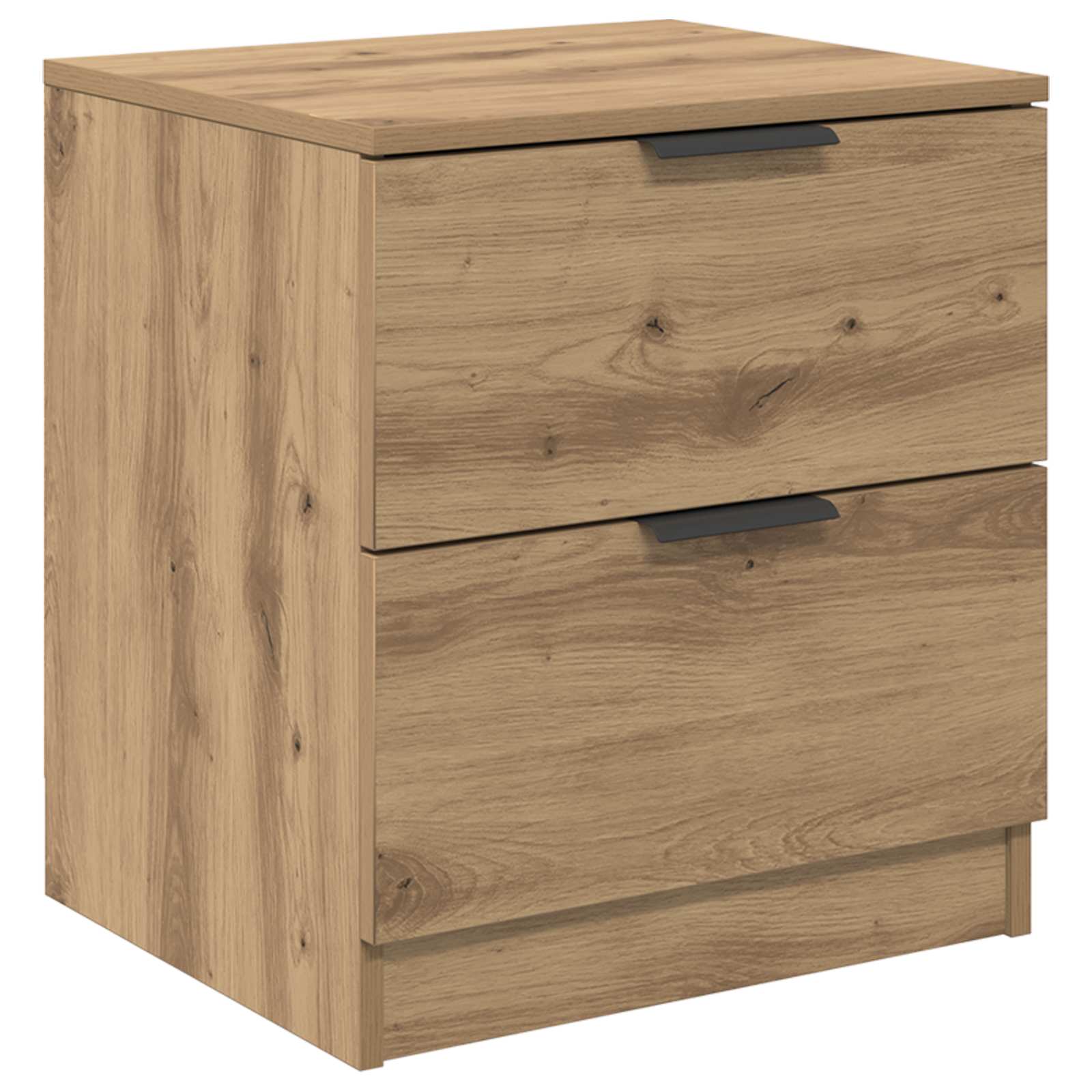 Noćni ormar s ladicama 2 pcs Umjetnički hrast 45 x 39 x 50cm
