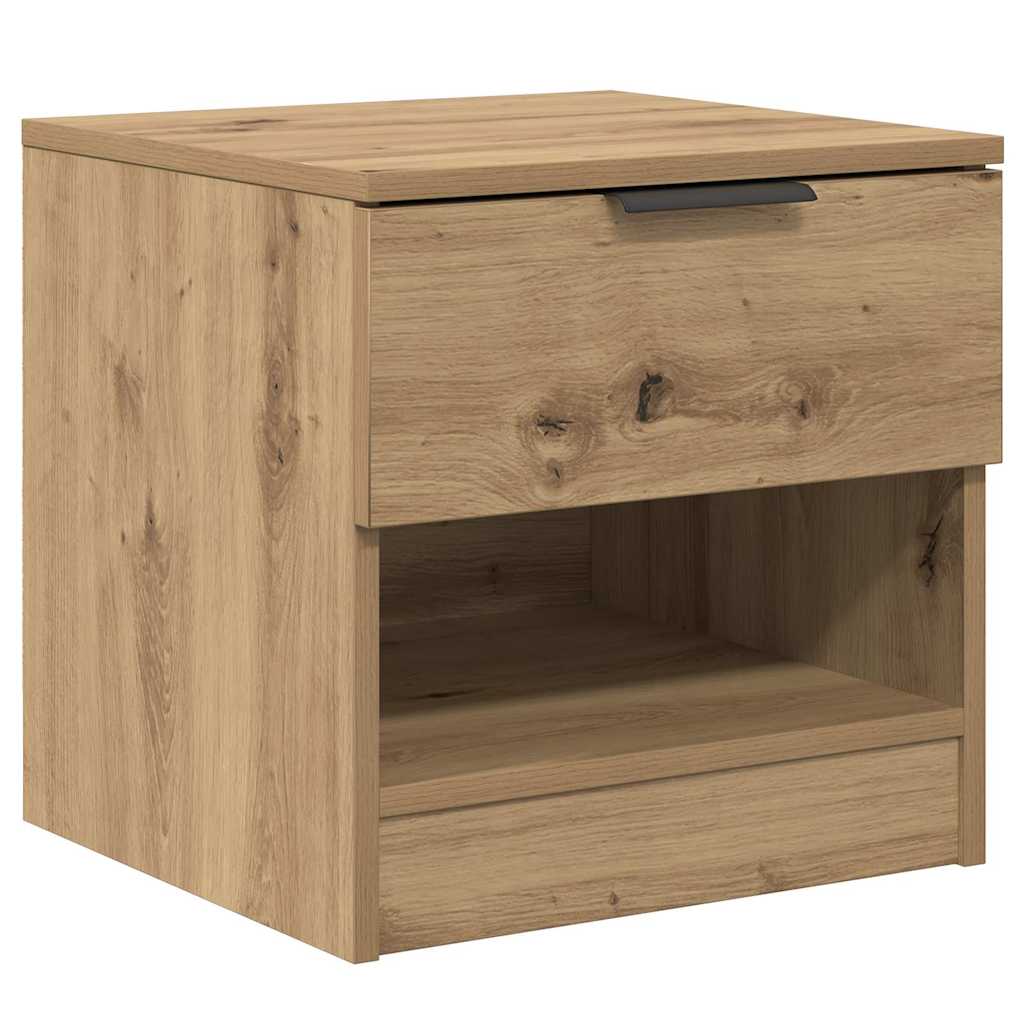 Ormarić za krevet 2 pcs Umjetnički hrast 40 x 39 x 40cm