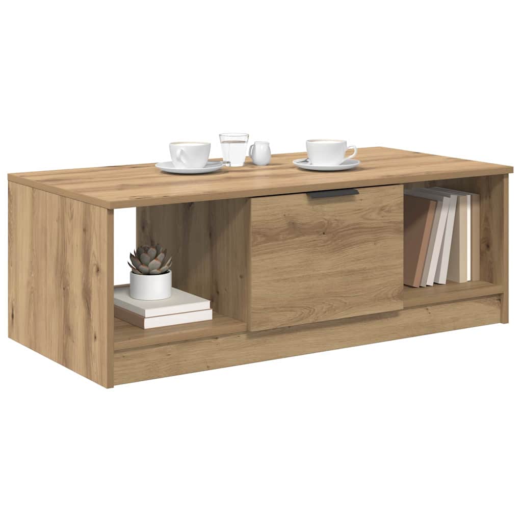 Kava Stol Umjetnički hrast 102 x 50 x 36cm Konstruirano drvo