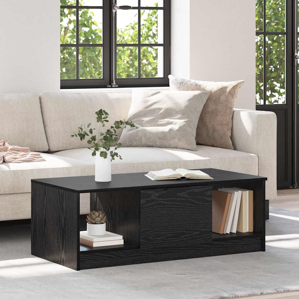 Kava Stol Crni hrast 102 x 50 x 36cm Konstruirano drvo