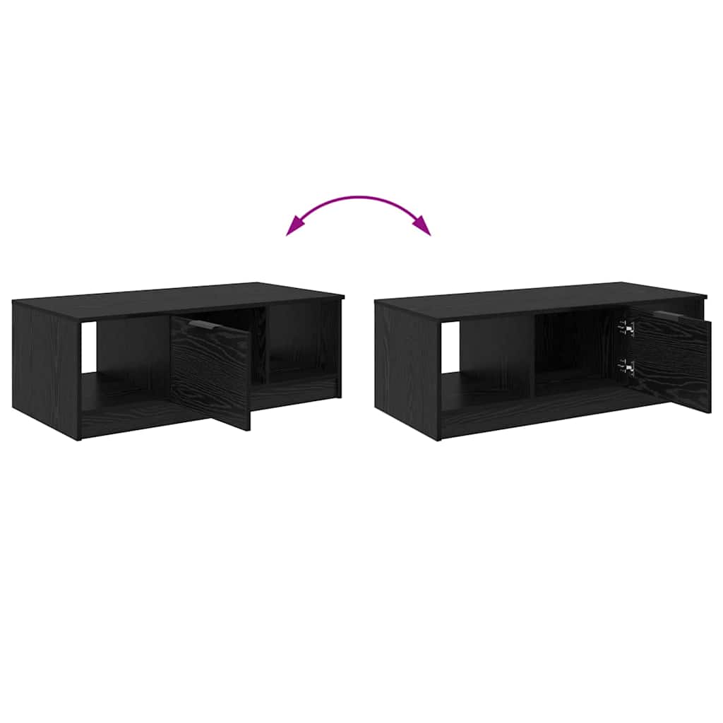Kava Stol Crni hrast 102 x 50 x 36cm Konstruirano drvo