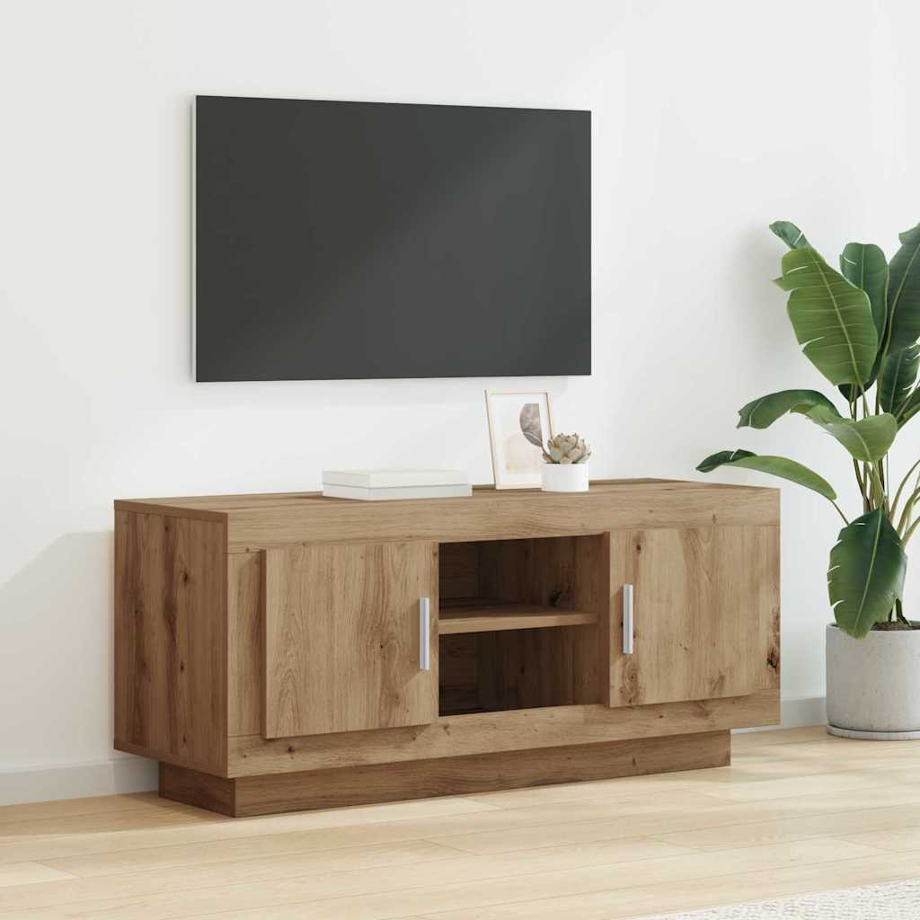 TV ormar Umjetnički hrast 102 x 35 x 45 cm Konstruirano drvo