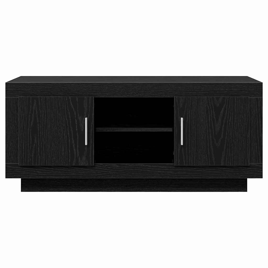 TV ormar Crni hrast 102 x 35 x 45 cm Konstruirano drvo