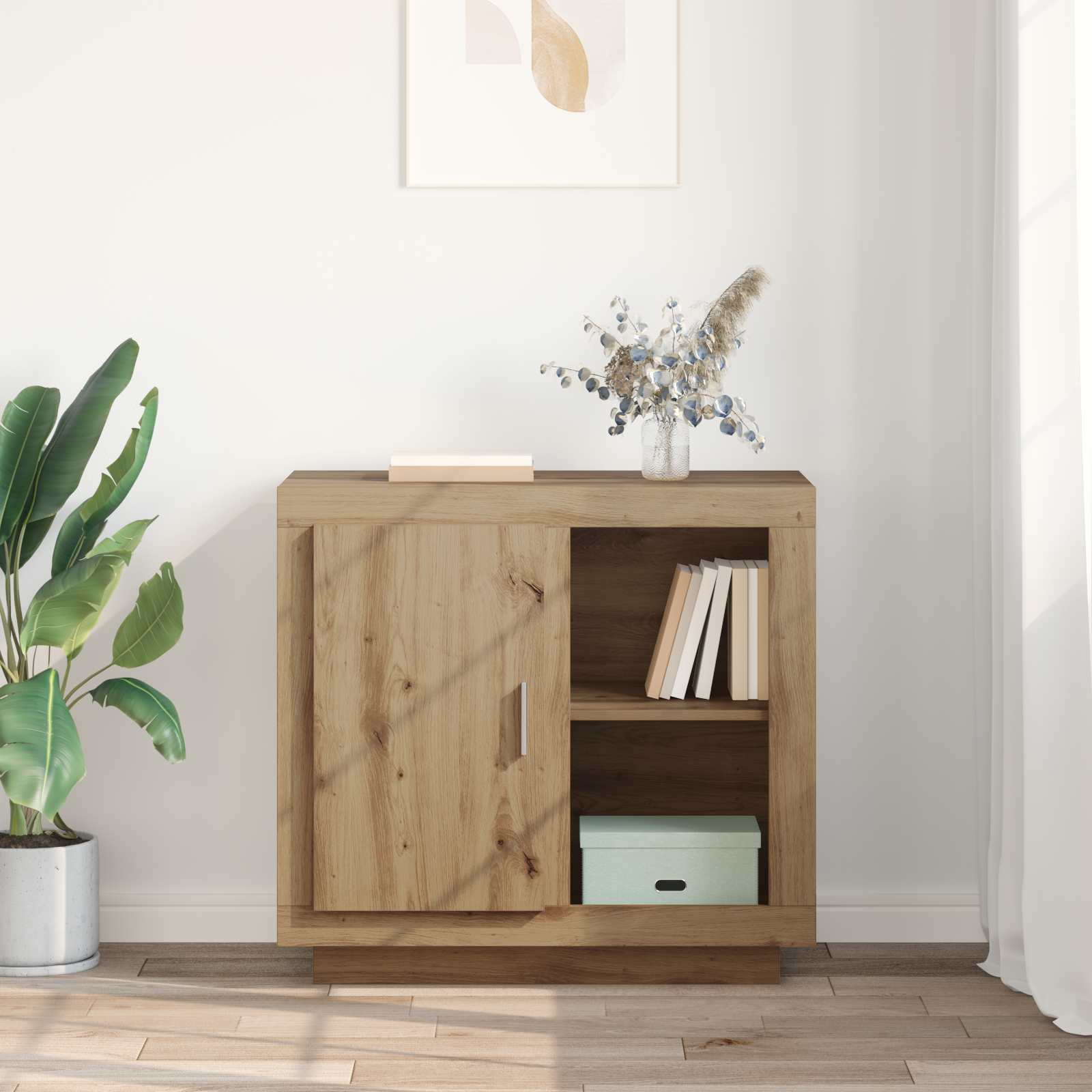 Kreveta Umjetnički hrast 80 x 40 x 75 cm Konstruirano drvo