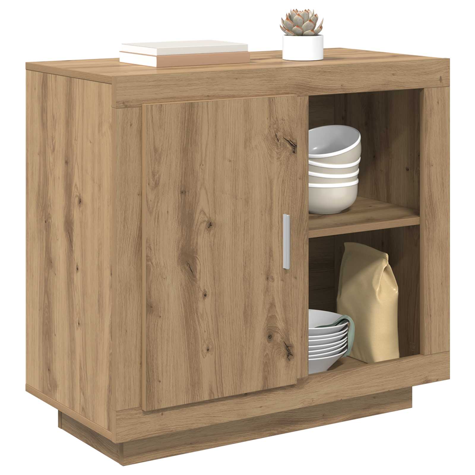 Kreveta Umjetnički hrast 80 x 40 x 75 cm Konstruirano drvo