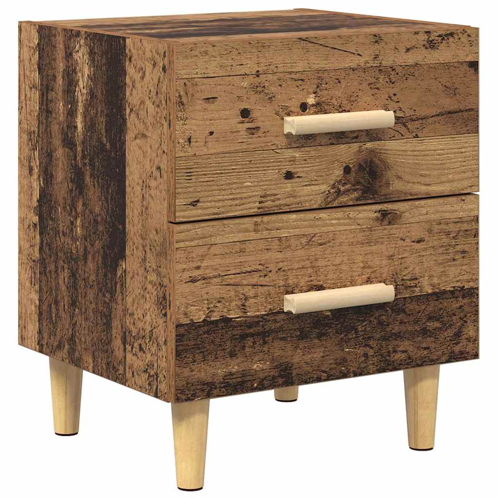 Ormarić za krevet Staro drvo 40 x 35 x 47.5cm Konstruirano drvo